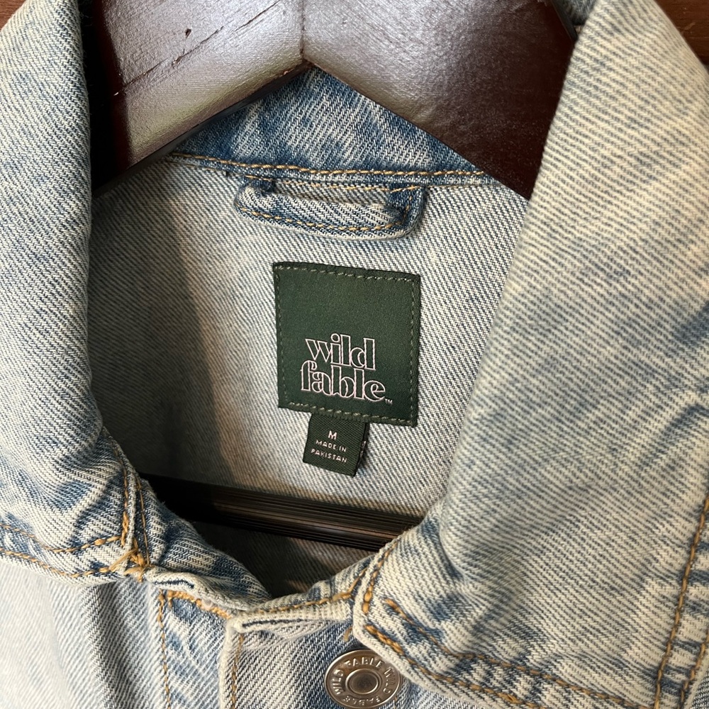 Custom Made Wild Fable Denim Vest - Picture 3 of 6